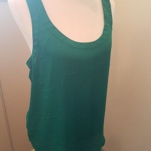 Green Express Tank Top